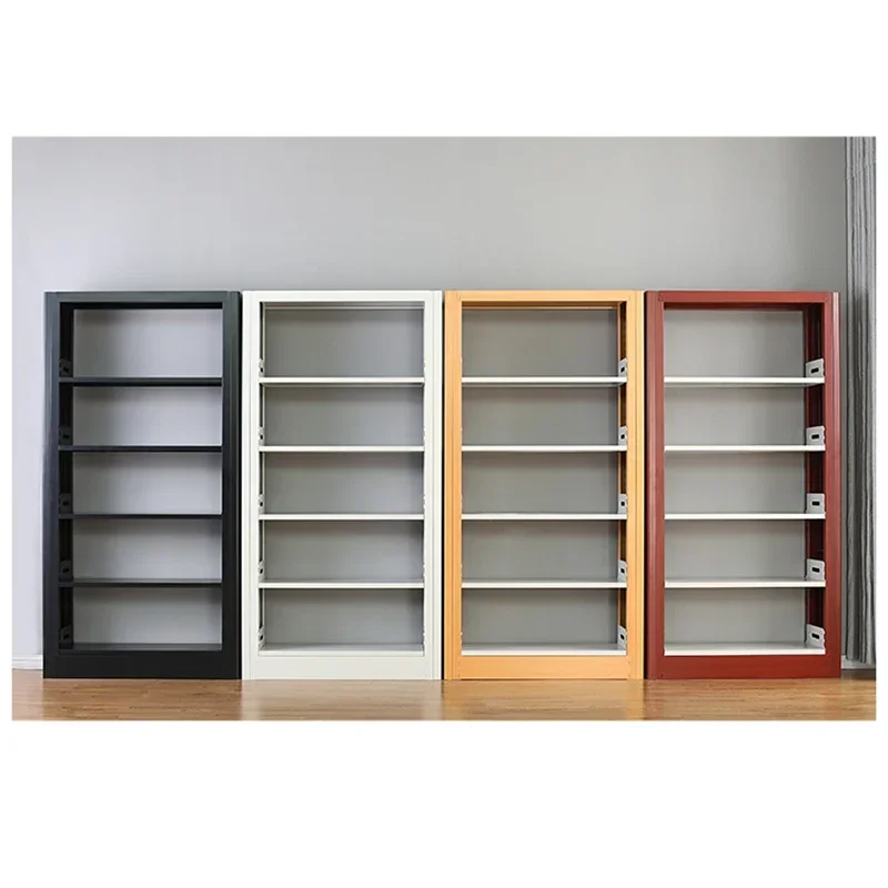 Estante de aço metálico de 7 camadas para casa e escritório, estante de alta qualidade para biblioteca escolar, estante industrial com estrutura de metal