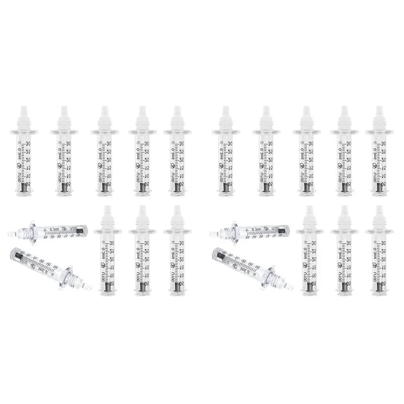 

EMECE-Empty Ampoule Nozzle - Disposable ,Individually Wrapped (20Pcs) 0.3ML