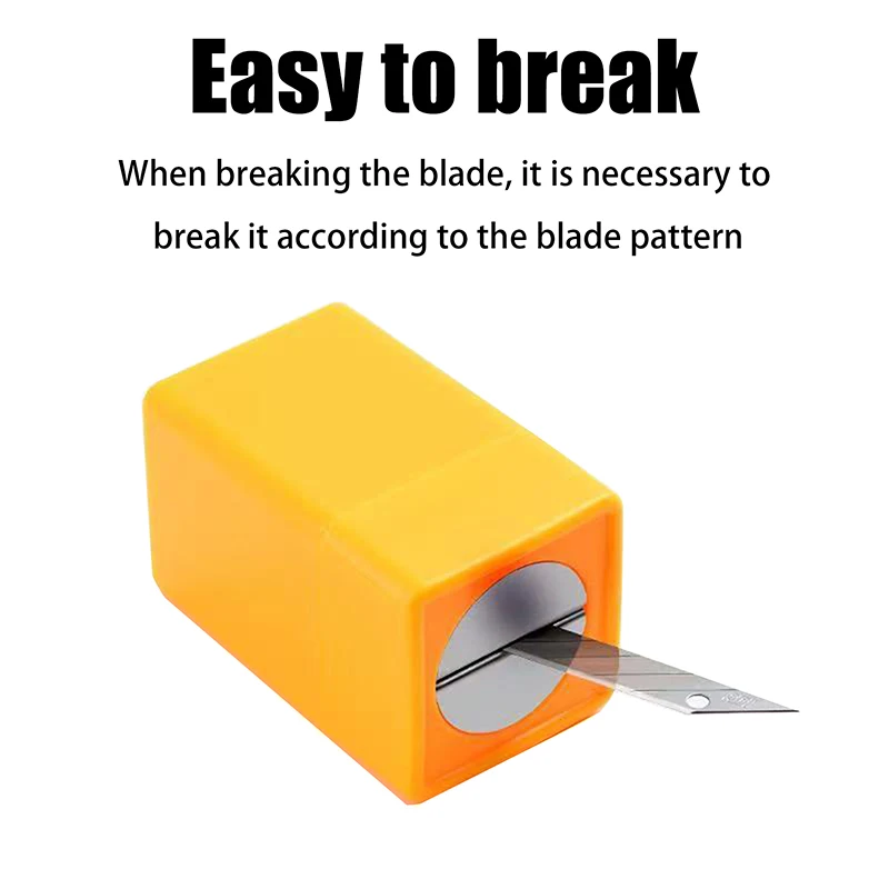 Professional Blade Disposal Container Snap Off Knife Waste Damaged Blade Storage Box Tinting Film Sticker Cutting Tool Can