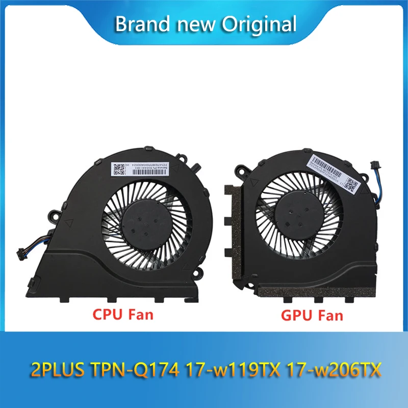 

New Original CPU GPU Cooling Fan Radiator For Hp OMEN 2PLUS TPN-Q174 17-w119TX 17-w206TX