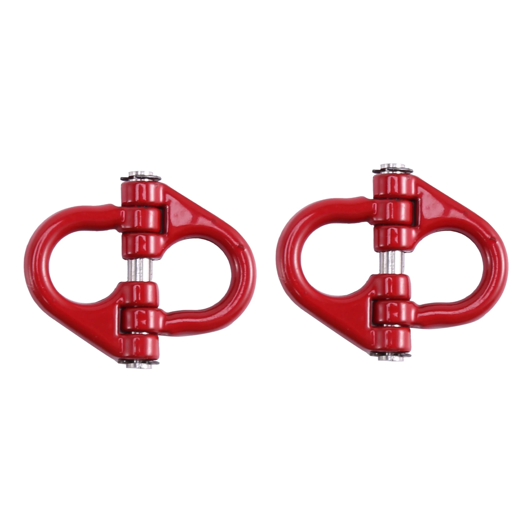 

2Pcs RC Model Metal Lifting Pulley Butterfly Ring Buckle for 1/10 RC Crawler Car Traxxas TRX4 Axial SCX10 RC4WD