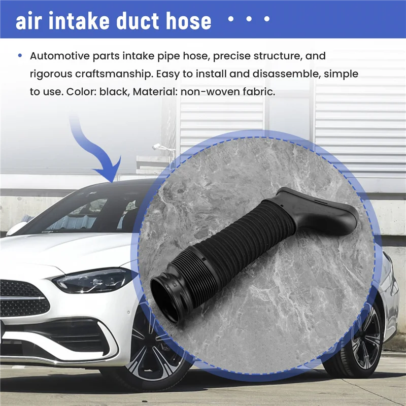 Manguera de tubo de conducto de entrada de limpiador de aire de borde principal para mercedes-benz W204 A207 C207 S212 V212 W212