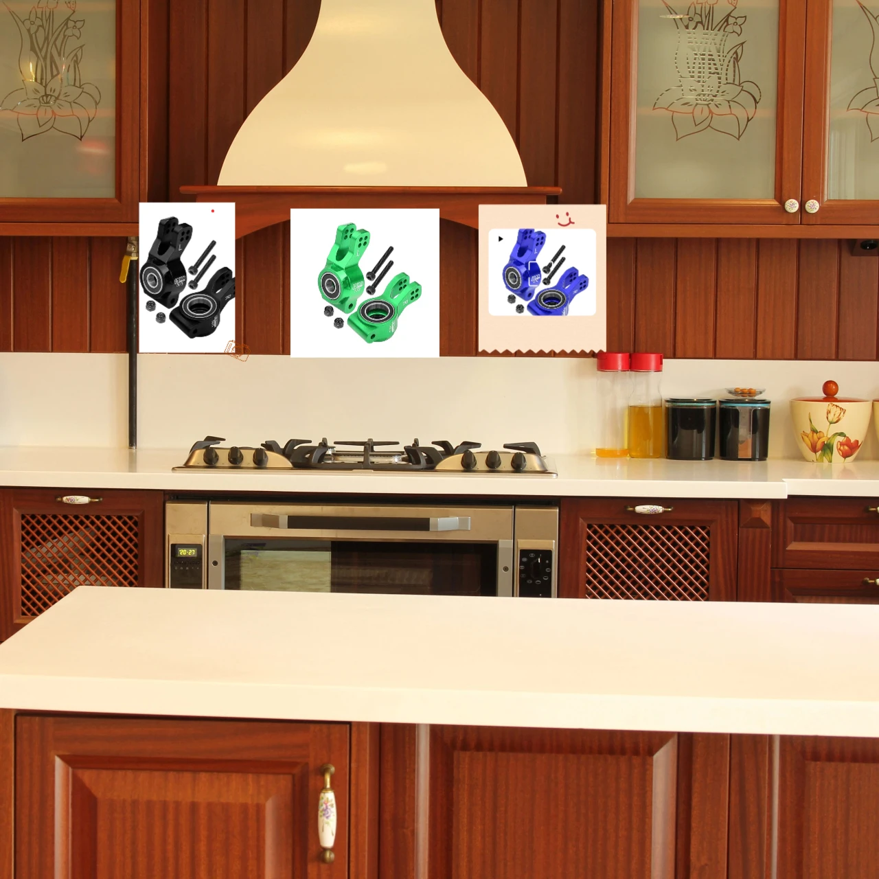 

GPM ARRMA Senton Infraction Limitless 8S Felony Fireteam 6S 7075 Задняя ступица из сплава Высококачественные детали и аксессуары для радиоуправляемого автомобиля