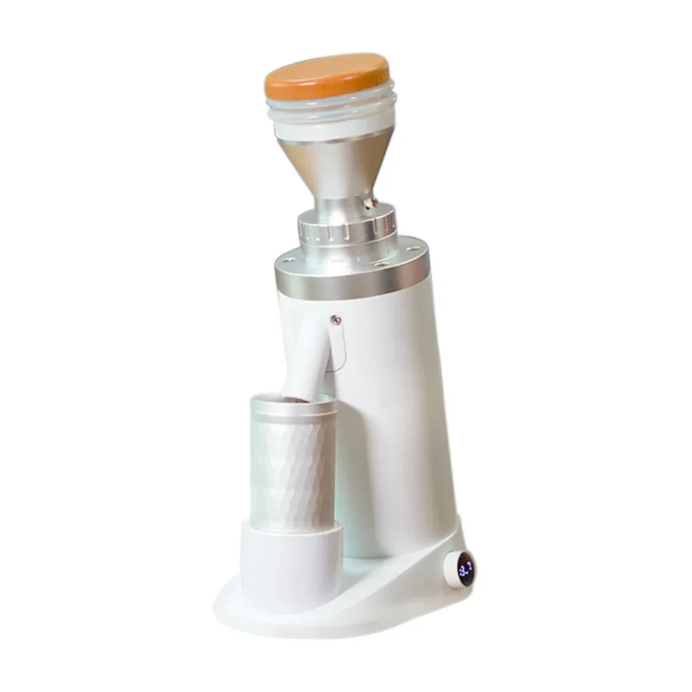 

63MM cone cutter head electric coffee grinder, adjustable speed stepless scale precision adjustment coffee grinder