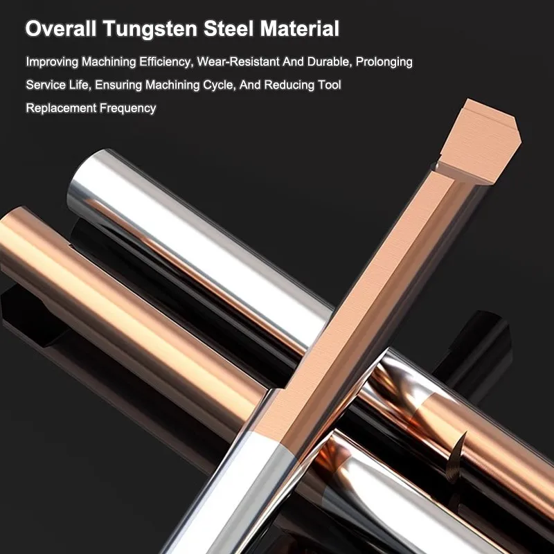 GAMONT MTR Tungsten Steel Small Hole Boring Cutter Alloy Inner Hole Turning Shock-Absorbing Tool Bar Small Boring Tools