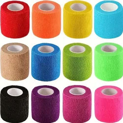 6/12 Rolls Self Adhesive Bandage Wrap, Cohesive Bandage Wrap for Sport & Athletic, Breathable Vet Wrap for Wounds, 2