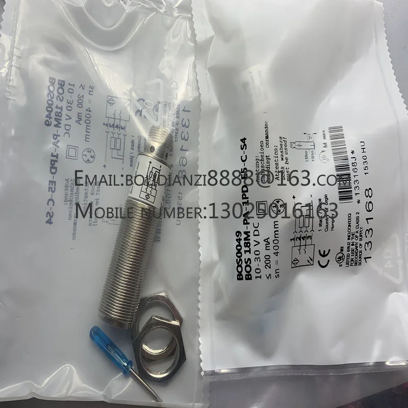 New proximity switch sensor BOS 18M-PA-1PD-E5-C-S4