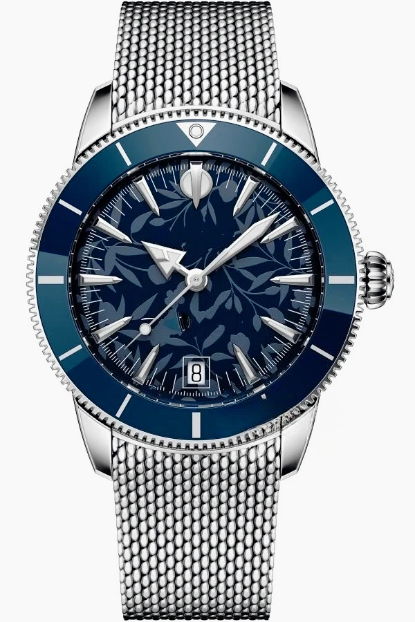 904L Stainless Steel case, for Men Automatic Mechanical Movement Watch, in 2025 Superoceans Rose Gold Black Blue Rubber