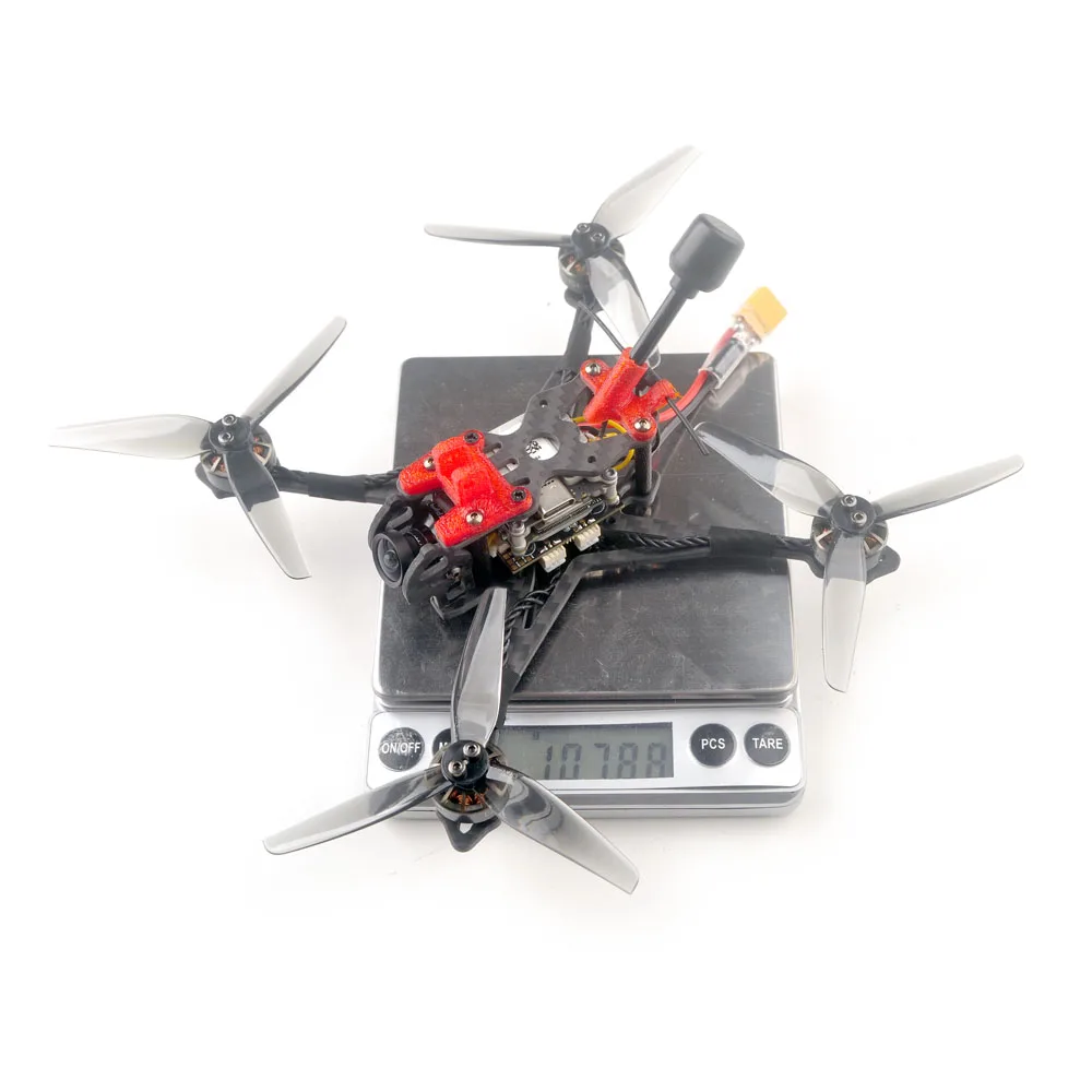 HappyModel Crux35 HD V2 Runcam Link Wasp Nano CrazyF411 ELRS AIO URAT EX1404 KV3500 4S FPV 3.5inch Digital Drone