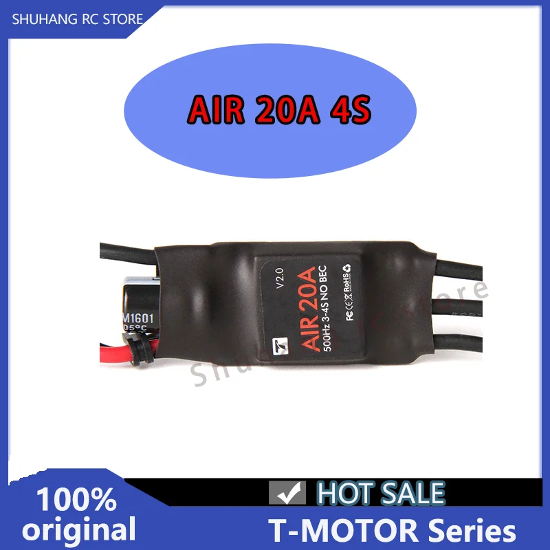

T-Motor Series AIR 20A 4S Multi-Rotor UAV Drone ESC Speed Controller Brushless ESC for Multi-axle /airplane