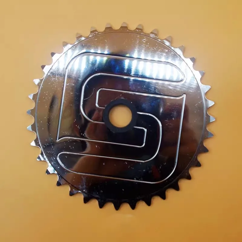 Taiwan-Made 48-Key Axis lock Disc 36T BMX Action Dead Flywheel Disc CNC Process Bicycle Chainring
