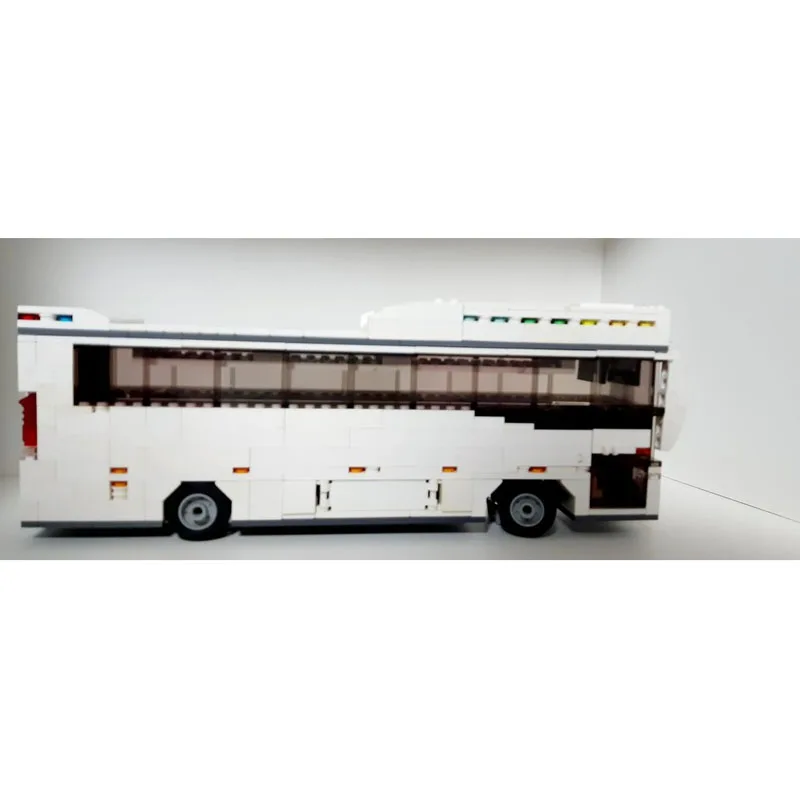 

Новая модель городского туристического автобуса MOC-34473, конструктор из 687 деталей, креативный подарок на день рождения для мальчиков и детей