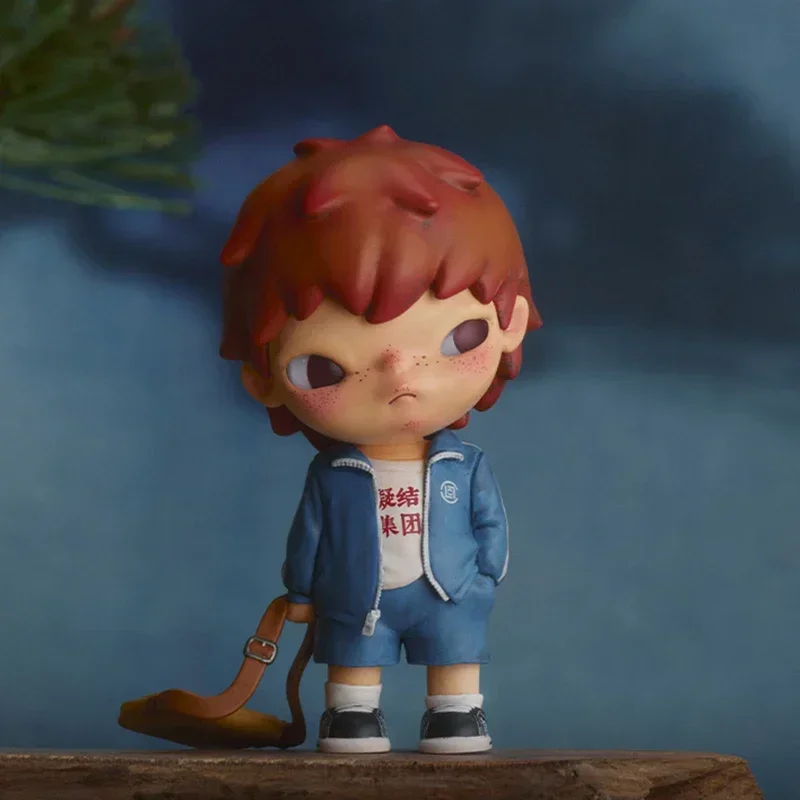 POPMART-caja ciega de la serie Hirono X CLOT, juguetes, caja misteriosa, bolsa de adivinación, colección de adornos de escritorio, figura de Anime bonita