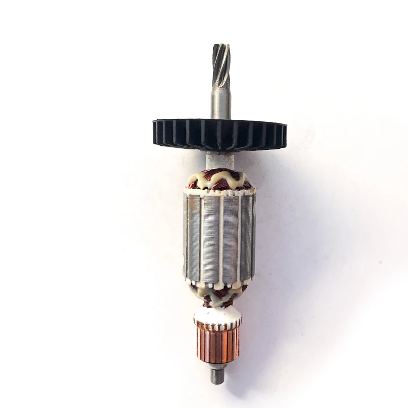 Imagem -06 - Armadura Rotor Acessórios para Makita Martelo Stator Coil Anchor Substituição Hr2470f Hr2460