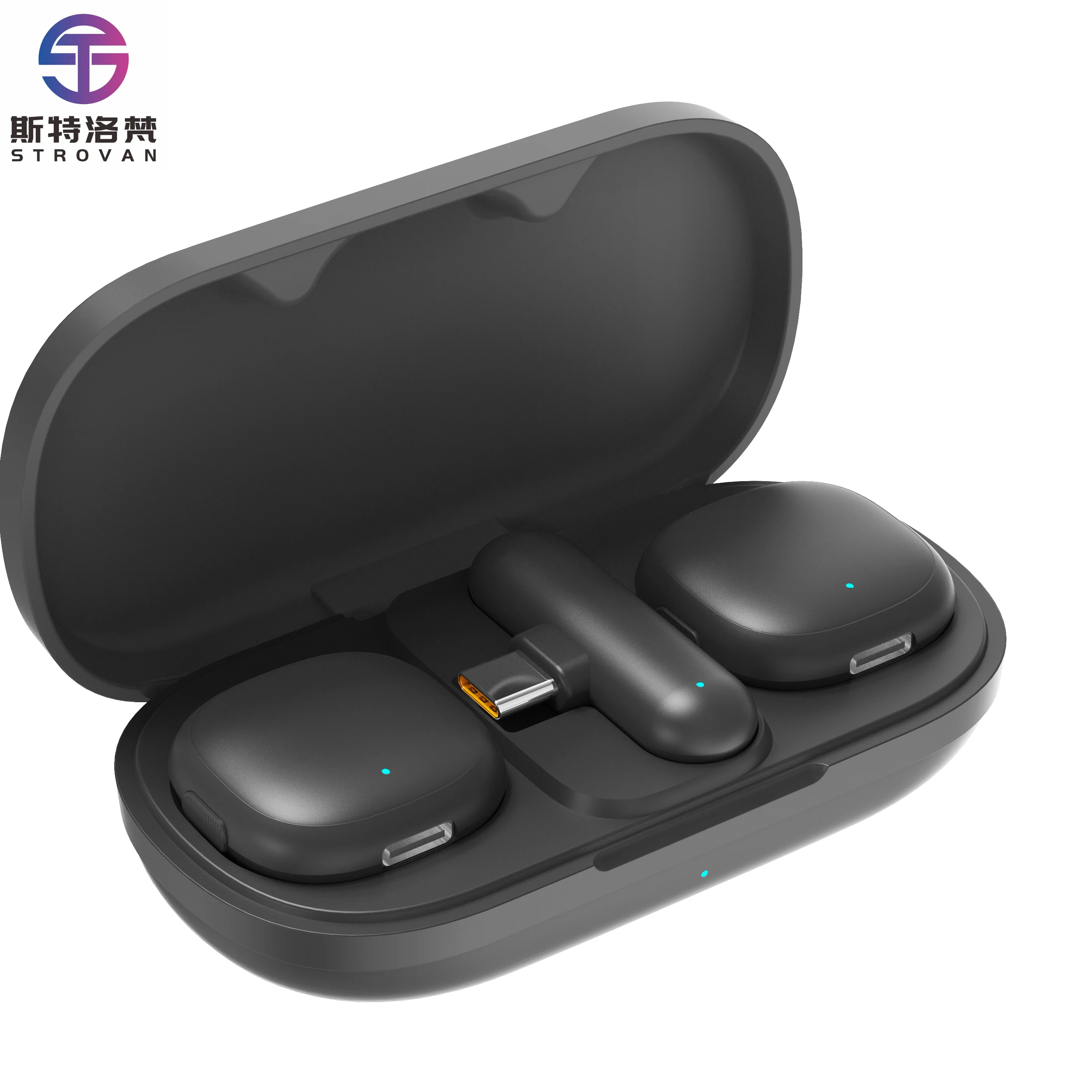 

110 дБ, 20-20 кГц, противошумный беспроводной петличный микрофон, мини-USB-конденсаторный микрофон, всенаправленный CN; GUA Type C