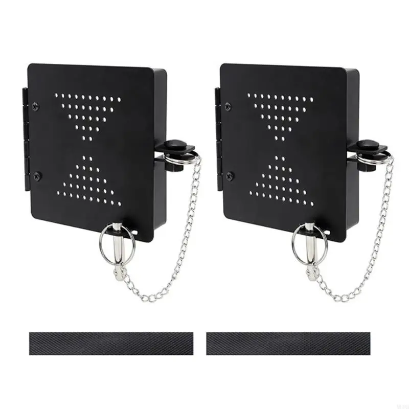 

Portable Campers Bumpers Caps 2 Pack Square End Covers for Standard 4Inch Campers Bumpers Black Convenient Designs M89B