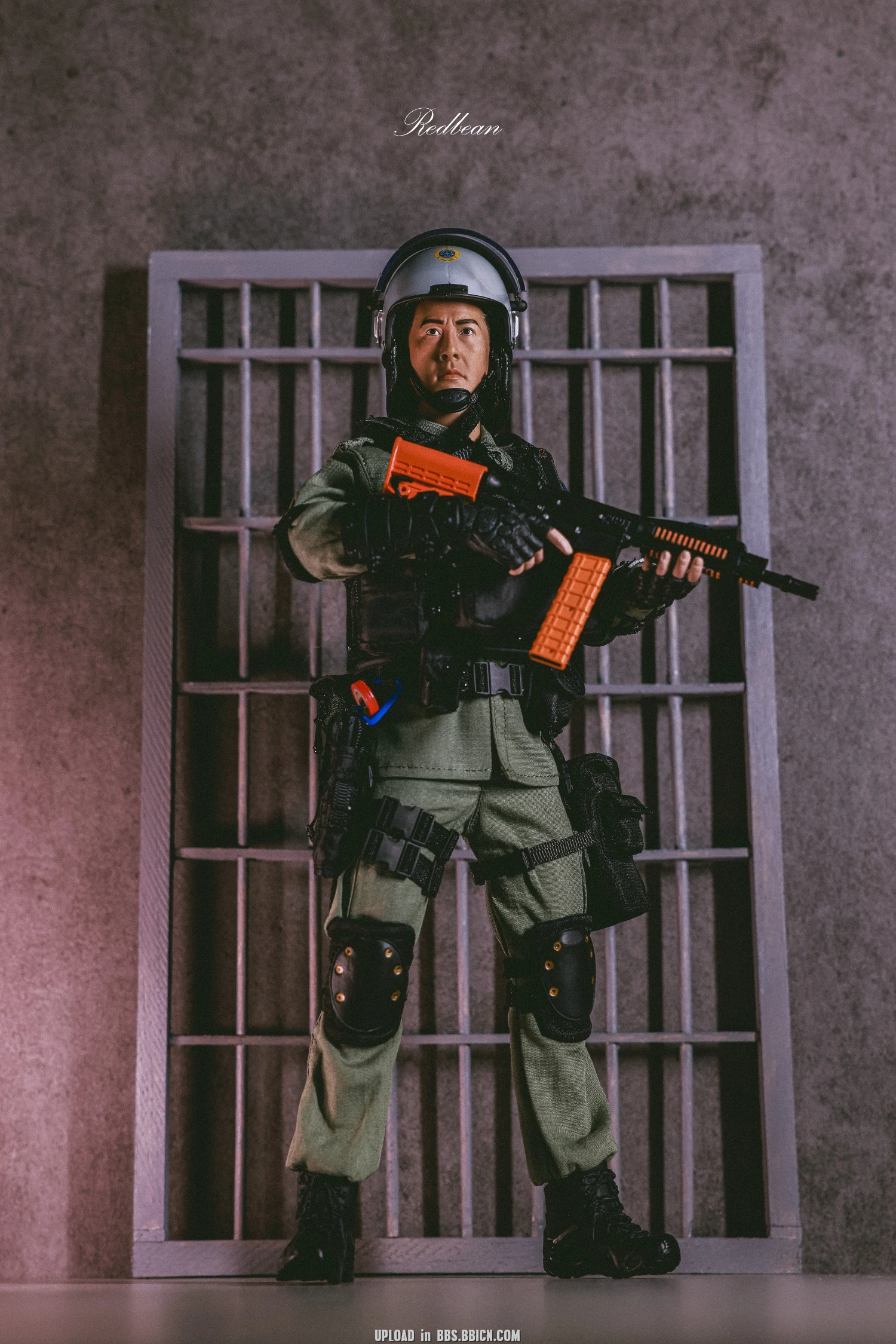 Proforcetoys-1/6 28-2-2022 CH Regional Response Teams RRT P009 CERT TRAINEE INSPECTOR DAN Action Figure Collection