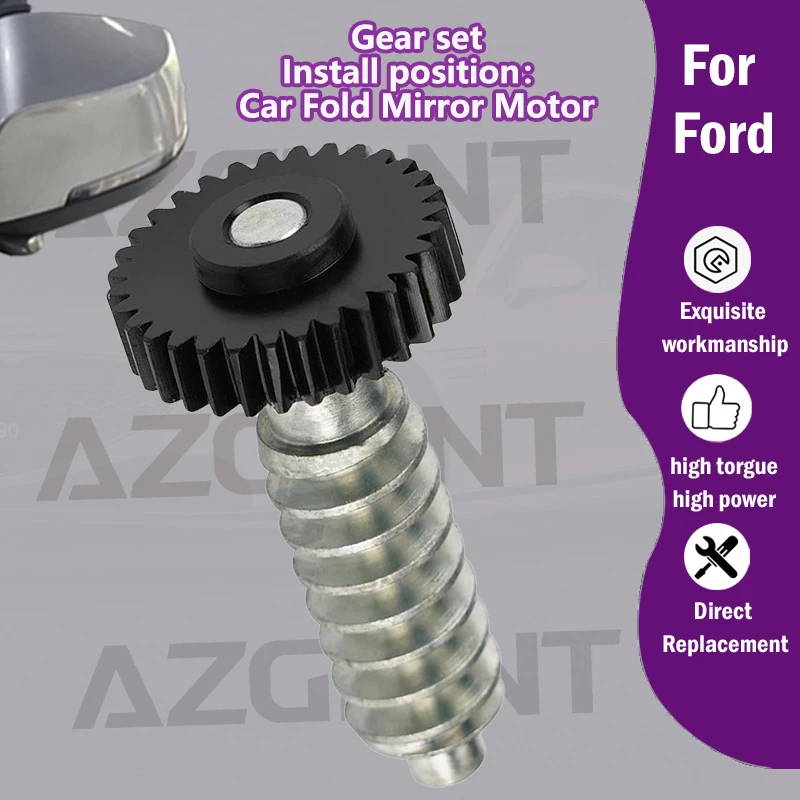 

1/5PCS AZGIANT Car Fold Mirror Motor inner 31 Teeth gearwheel part For Ford Kuga MK1/Mondeo IV/Ka MK2/Fiesta MK7/B-Max/Territory
