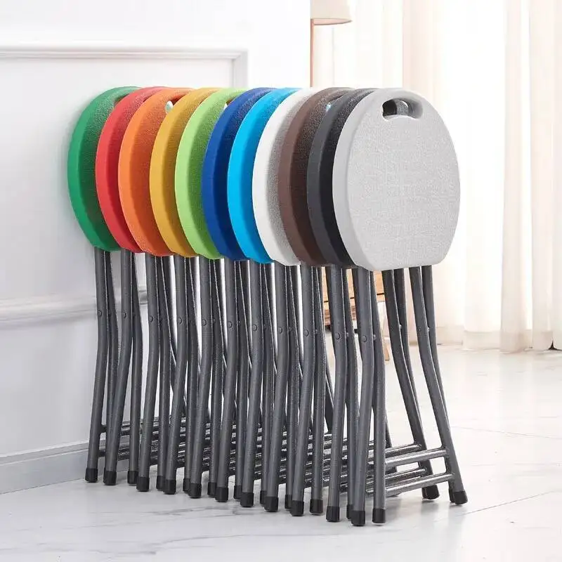 

Elderly Children Stool Portable Folding Shower Foldable Designer Bathroom Chair Space Saving Silla Plegable Bathroom Furniture