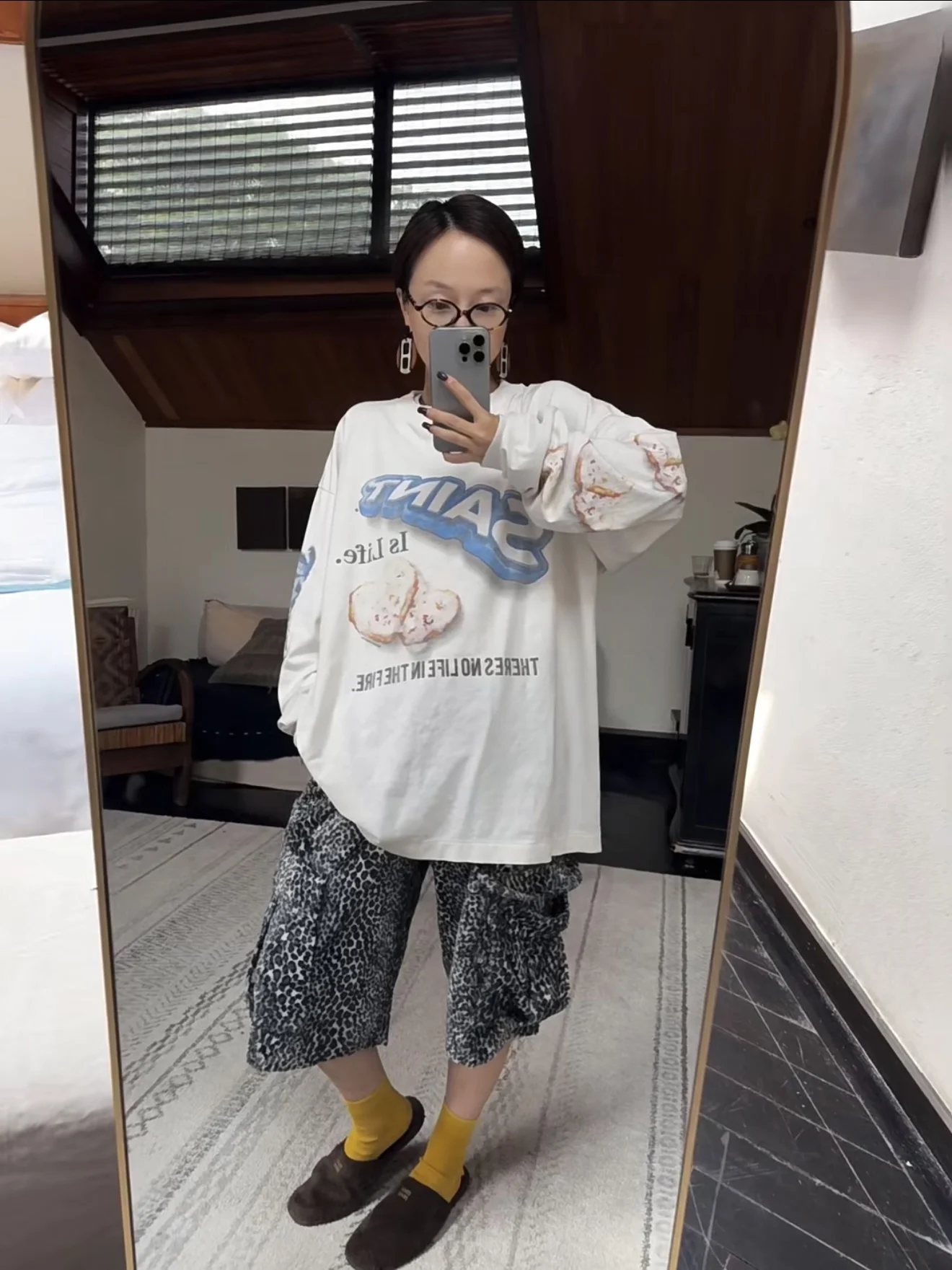 Camiseta Vintage de Manga Larga con Estampado de Pareja, Estilo Americano, Marca de Moda, Tema de Dibujos Animados, Transpirable