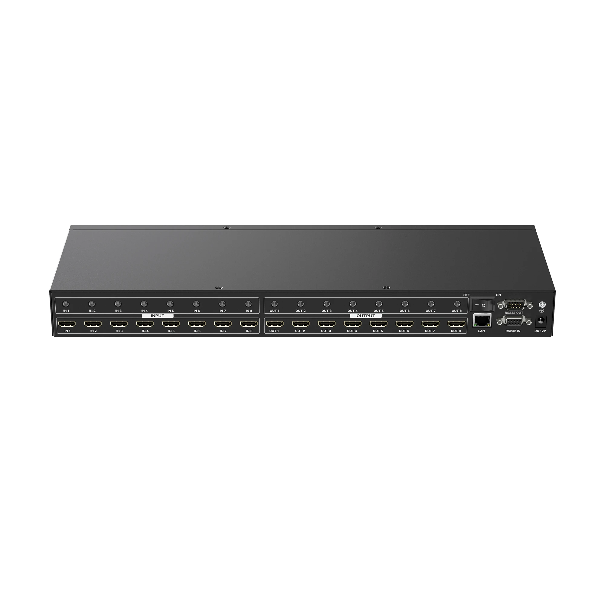 

Seamless 4K 30Hz H D M I Matrix Switcher 8x8 With Splicing Mode, Available For 4x4, 8x8, 8x16, 16x16