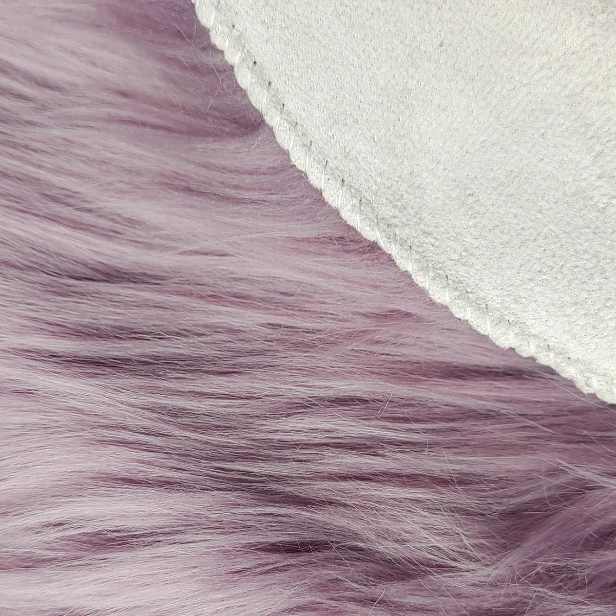 Wool plush cushion, purple soft and comfortable sofa cushion, home decoration cushion, table and chair cushion