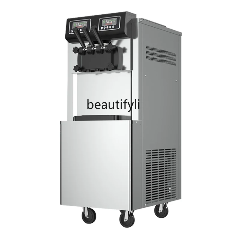 

Ice Cream Machine Commercial Desktop Milk Tea Shop Crispy Ice-Cream Cone Ice Cream Machine Automatic Vertical Ice Cream Machine