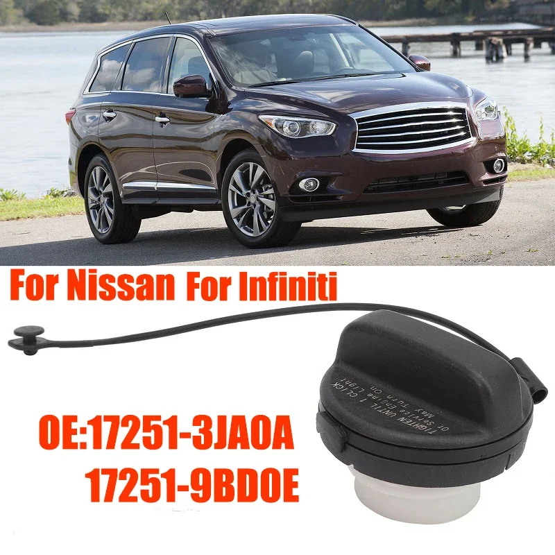 17251-9BD0E 17251-3JA0A Gas Fuel Filler Cap Replacement For 2011-2021 Nissan Altima Frontier Murano Pathfinder Versa