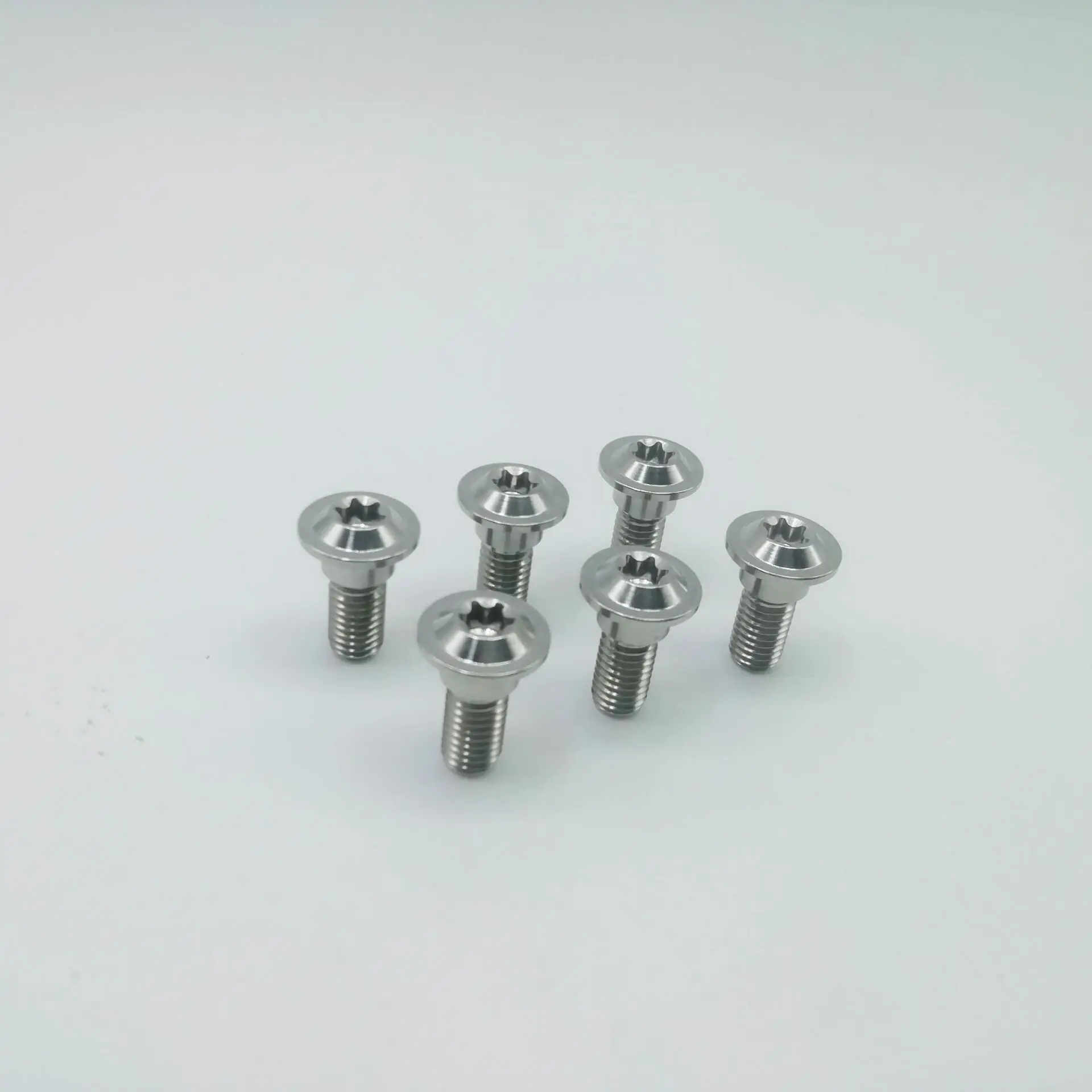 6Pcs/lot Titanium Ti Motorcycle Bike Rotor Bolt Screw Motorbike Rear Brake Bolt M8x20mm For YAMAHA Bike Brake