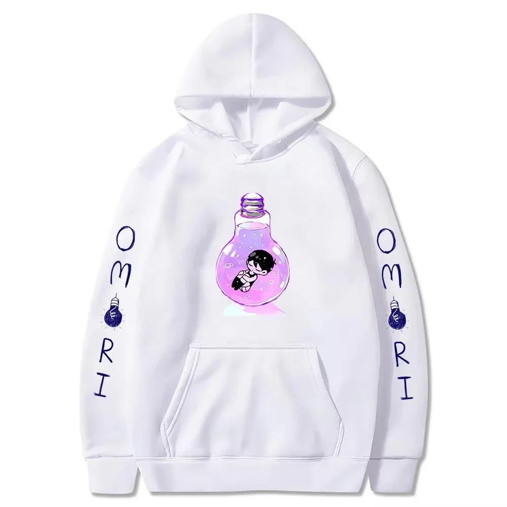 2025 Omori Sunny Basil Hero Mari Kel Kawaii هوديس Harajuku بلوزات جيب موضة البلوفرات ملابس كبيرة سوداديراس لـ Al #1