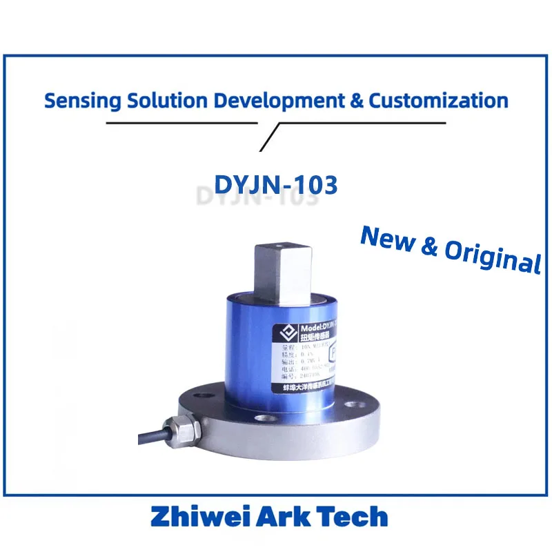 

DYJN-103 Static Torque Sensor 0-3000Nm, 42CrMo Alloy Steel, ±0.1% Accuracy, Non-Continuous Rotation, for Calibration/Industrial
