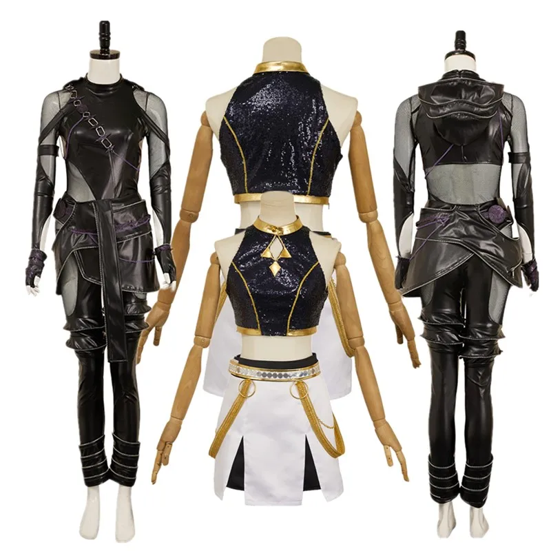 أزياء زوي التأثيرية للسيدات البالغات تنورة علوية وسراويل وحزام وقفازات ملابس كارتونية 2025 للصيادين فانتازيا بدلة حفلات الهالوين #1