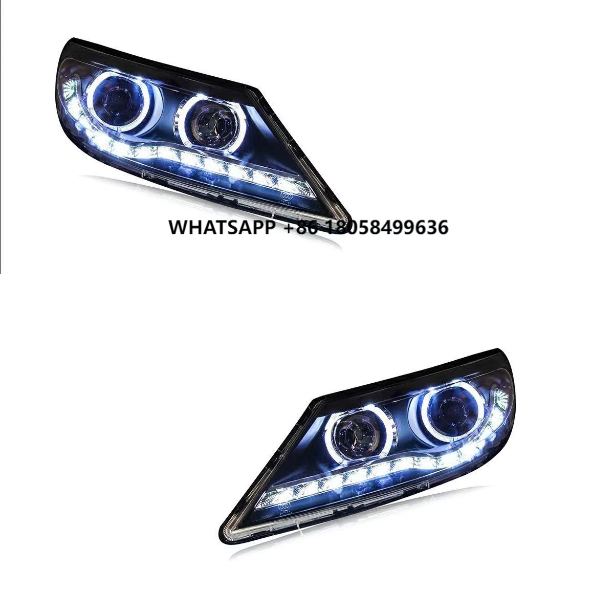 

Led Car Headlight Upgrade Replacement Kit with Lens Auto Parts for Kia Sportage 2009 2010 2011 2012 2013 Accessories Kits