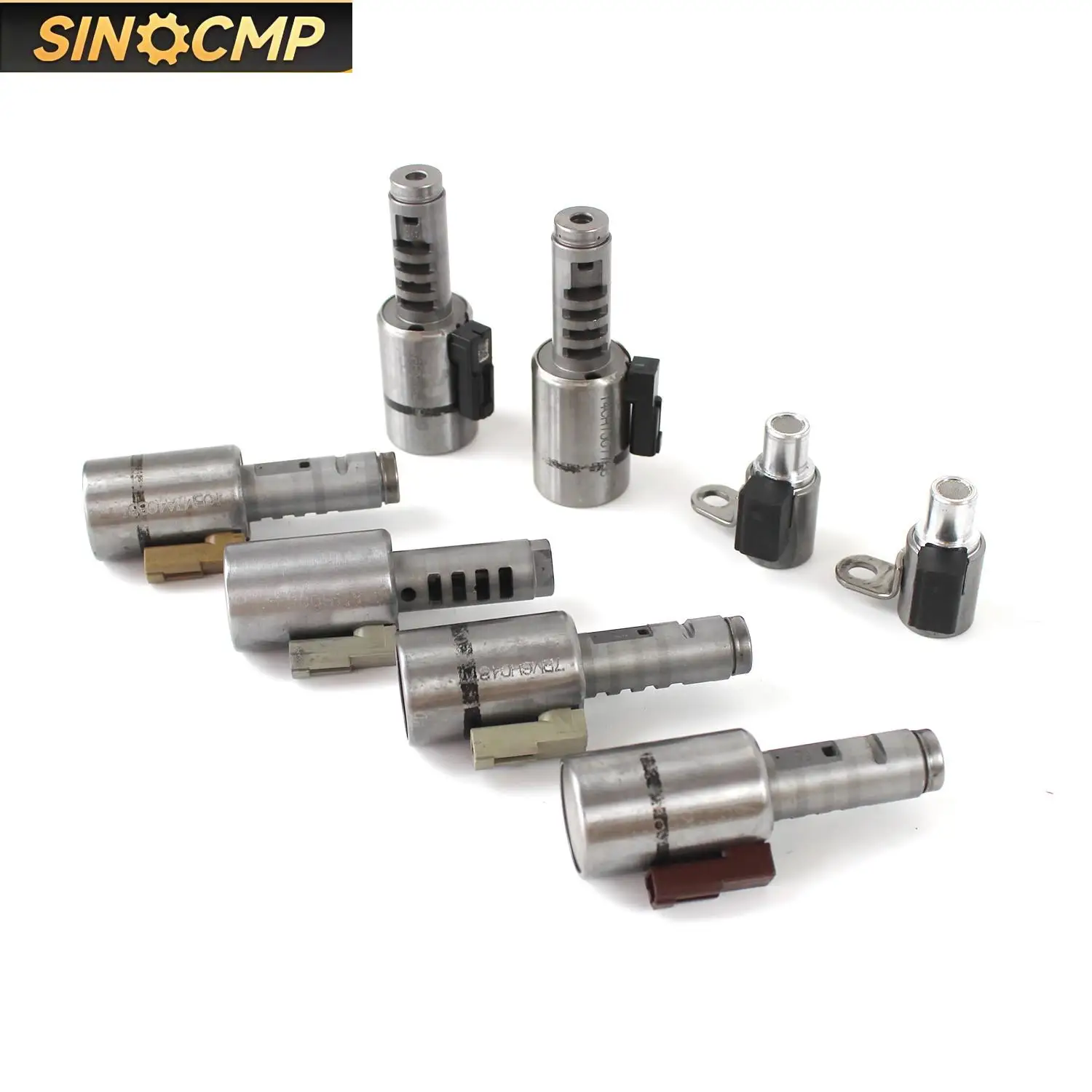 Kit solenóide de transmissão TF80-SC tf80sc tf80sc para volvo 2006-2011 xc90 4.4l v8 válvulas e peças de automóveis 8 peças