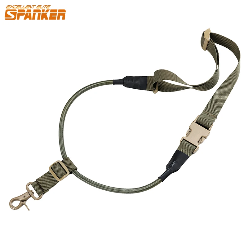 EXCELLENT ELITE SPANKER Tactical Adjustable Gun Sling 1 Single Point Rifle Gun Airsoft Sling Guns Strap Outdoor Accessory