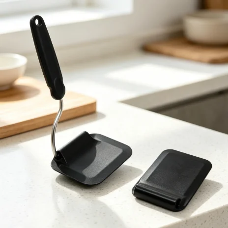 Swappable Spatula Heads Multi Functional Adjustable Angle Silicone Turner Set for Pancake Fish Burger Household Kitchen Gadget