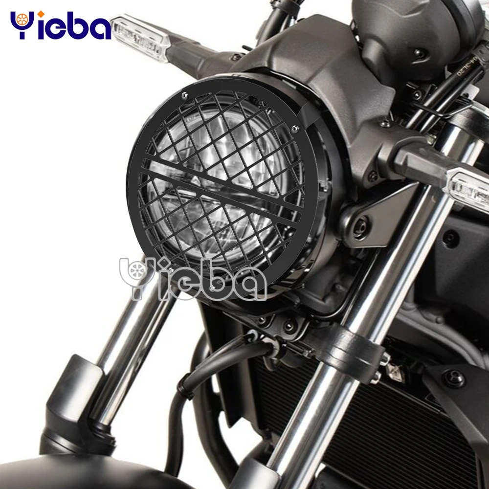 

Eliminator500 Motorcycle Headlight Guard Head Light Protector Grill Cover Protection For Kawasaki Eliminator 500 2024 2025 2026