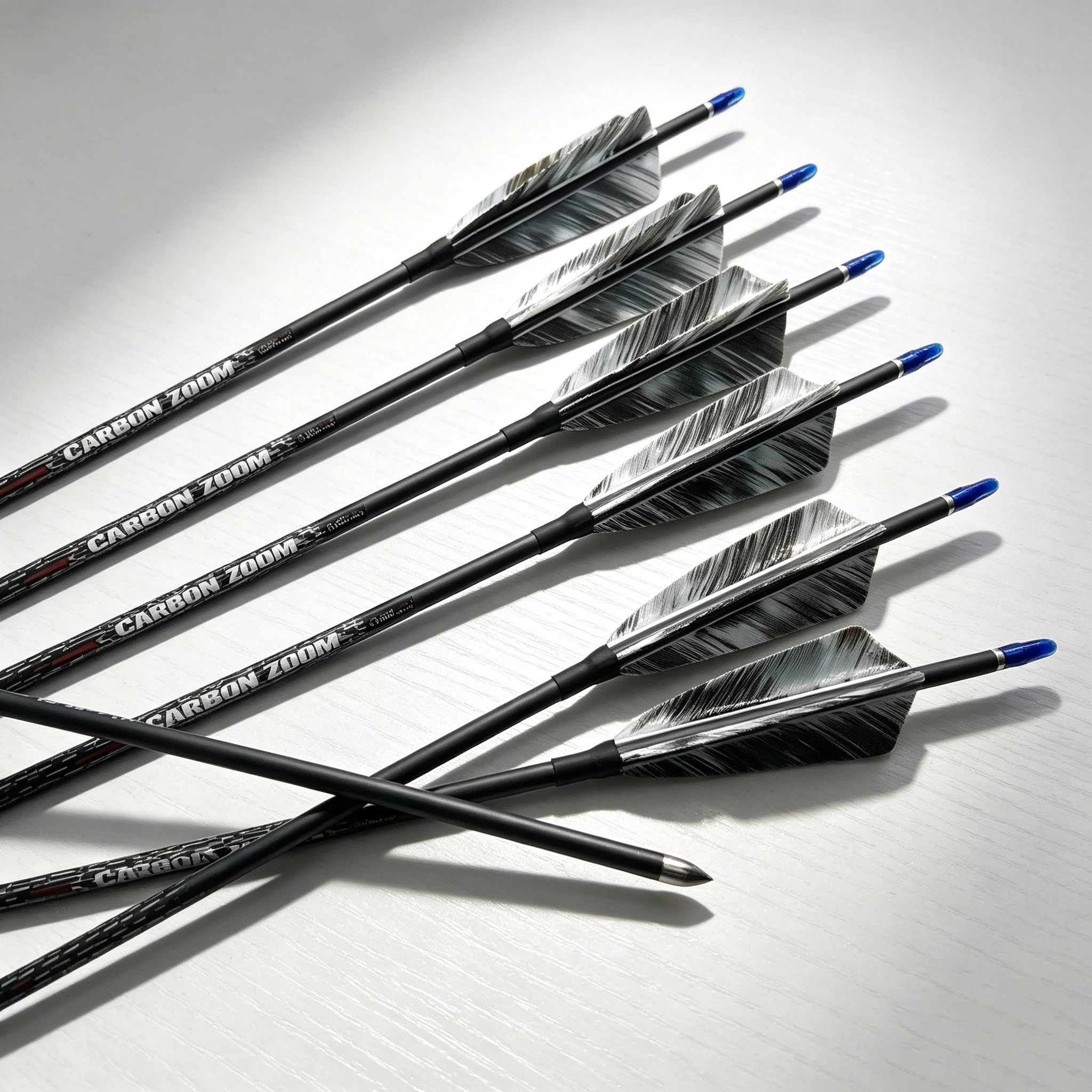 Carbon Arrows 30 Inch Spine 400 500 - Pinals Archery Flèches en carbone pur