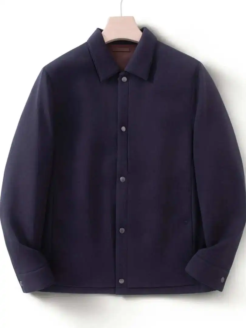 Adstrative Sle 90 Goose down Jaet خفيف الوزن كاجوال للرجال في الهواء الطلق معطف بياقة أنيقة للخريف والشتاء