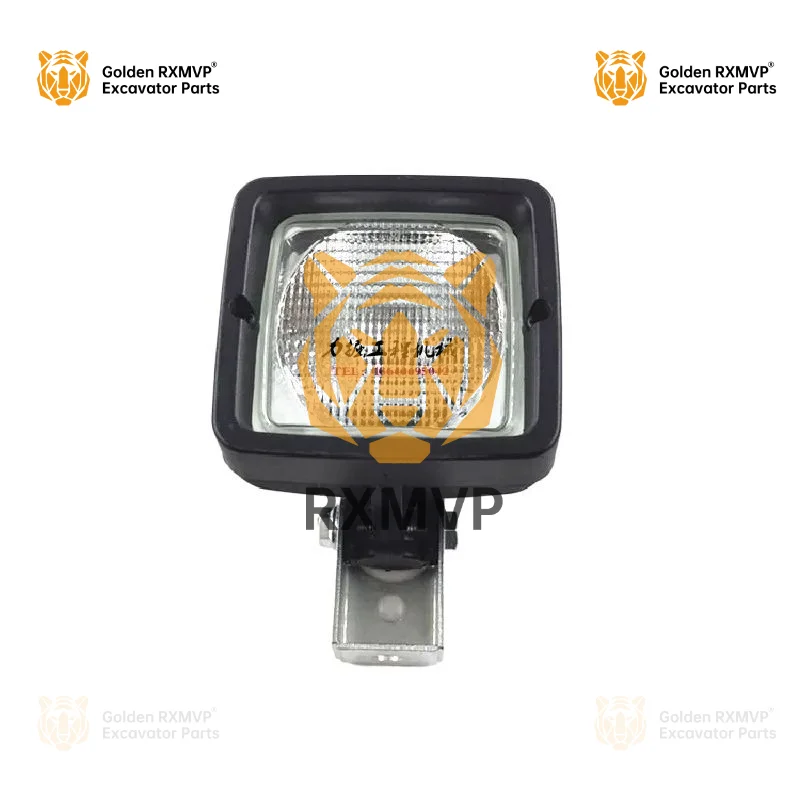 For Doosan Dx55-9c 60 75 150w 215 220 225-9 Excavator Working Headlight Excavator Accessories