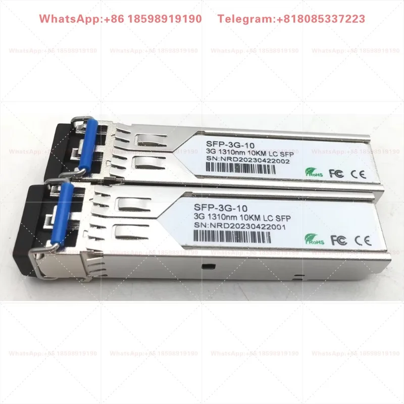 3G SM Duplex LC 10KM 20KM SDI SFP+ Transceiver,3Gbps Single Transmitter/Receiver to Fiber Converter Suitable Black Magic Device