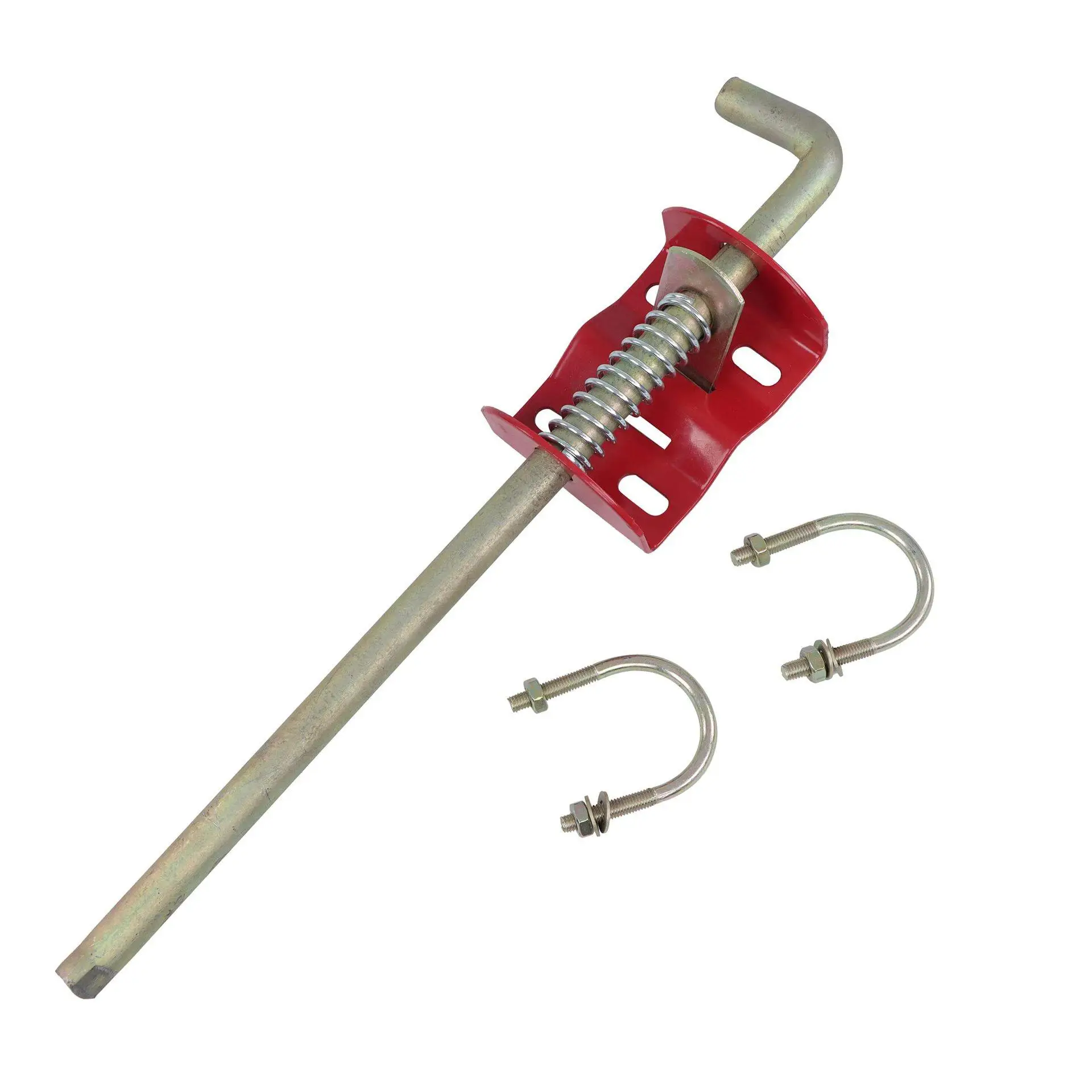 Farm Gate Anchor Cane Bolt 18in Easily Install Sturdy Farm Fence Latch for Tube