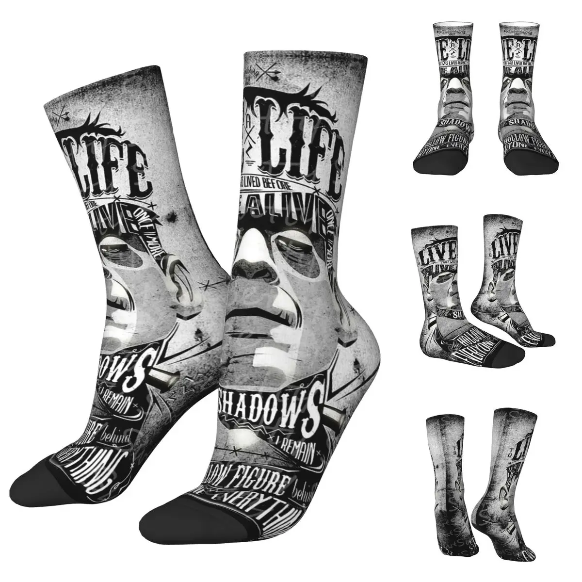 

Monster Frankenstein cosy Unisex Socks,Hiking Happy 3D printing Socks,Street Style Crazy Sock