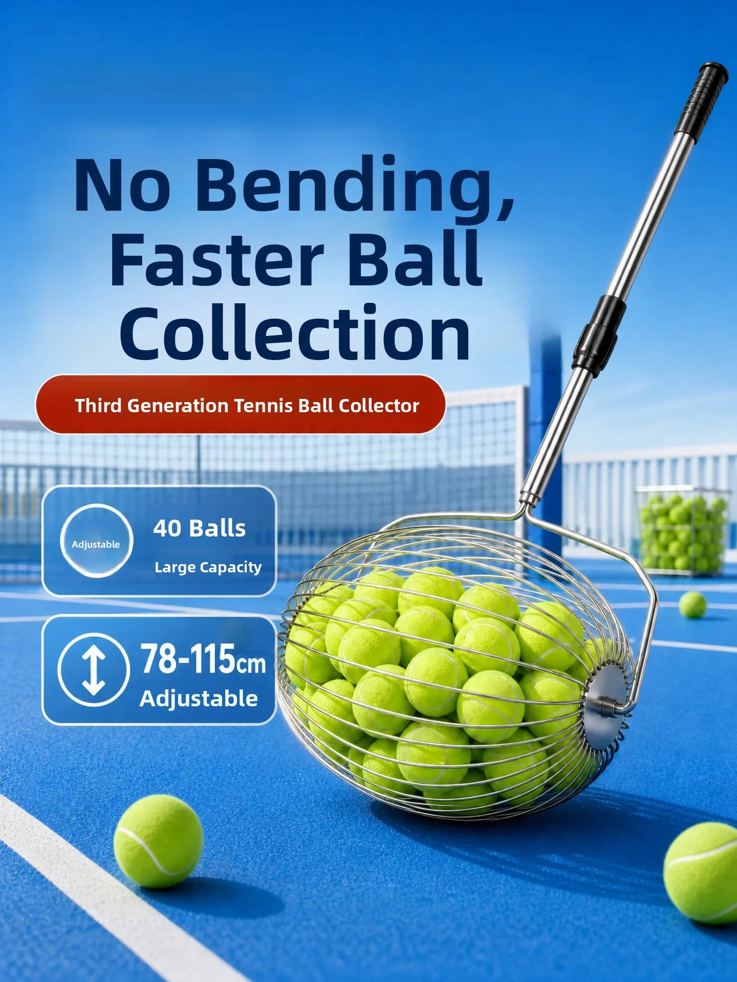 portable-tennis-ball-picker-up-olive-shape-rolling-fast-flexible-turning-ball-collector-retriever-extendable-monitok-brand