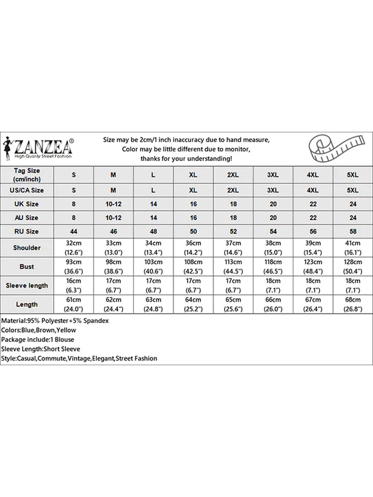 Zanzea-女性のためのヴィンテージフリルスリーブVネックチュニックトップス、エレガントなパーティーブラウス、韓国のファッション、プレーンシャツ、夏、ルーズ、2021