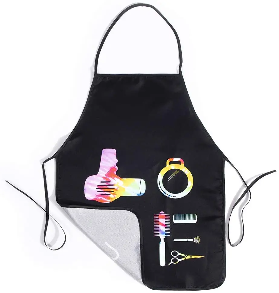 Cooking Kitchen Chef Apron, Funny Bib Aprons Hairstylist Apron for Unisex Durable for Baking Gardening Sewing BBQ Waterproof