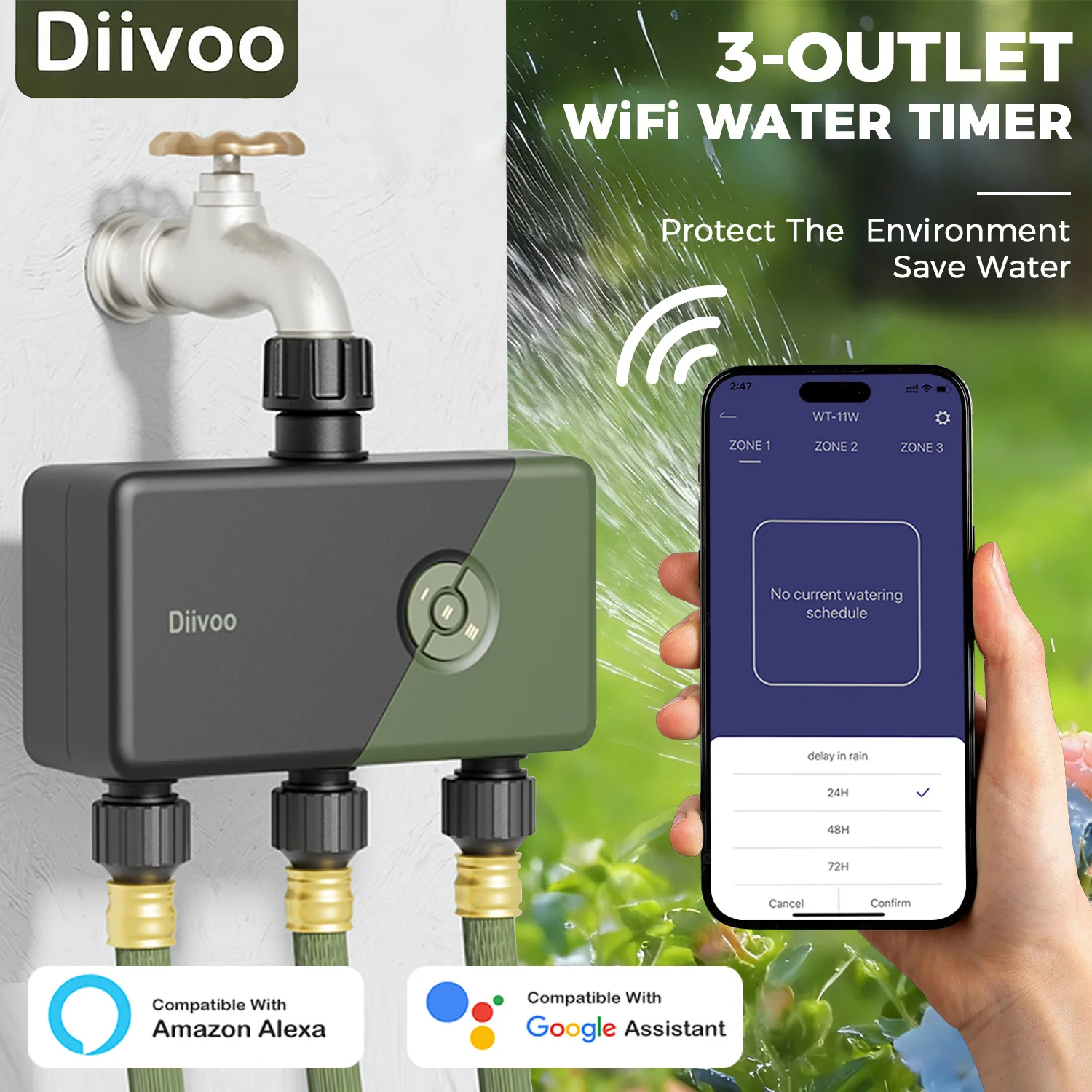 Smart Dual Water Timer: De beste manier om je tuin te beheren met moderne technologie