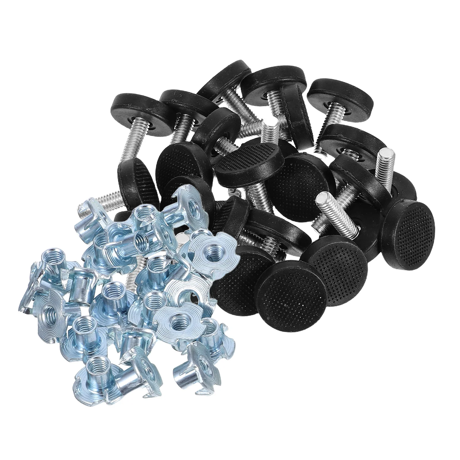 

24Pcs Furniture Leveling Feet Adjustable Height Pads for Workbench Chairs Cabinets Tables Heavy Duty Furniture Levelers