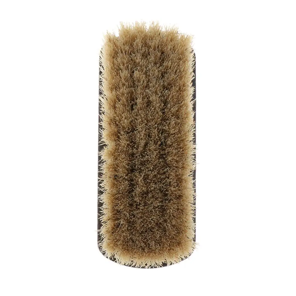 Natural Wooden Handle Shoes Cleaner Brush Polishing Polishing Shine