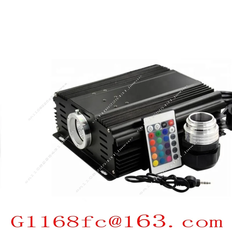 High Brightness 75W/90W/100W Multi Colors Changing with Remote Control LED Fiber Optic Light Source Engine